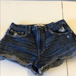 Hollister high rise shorts